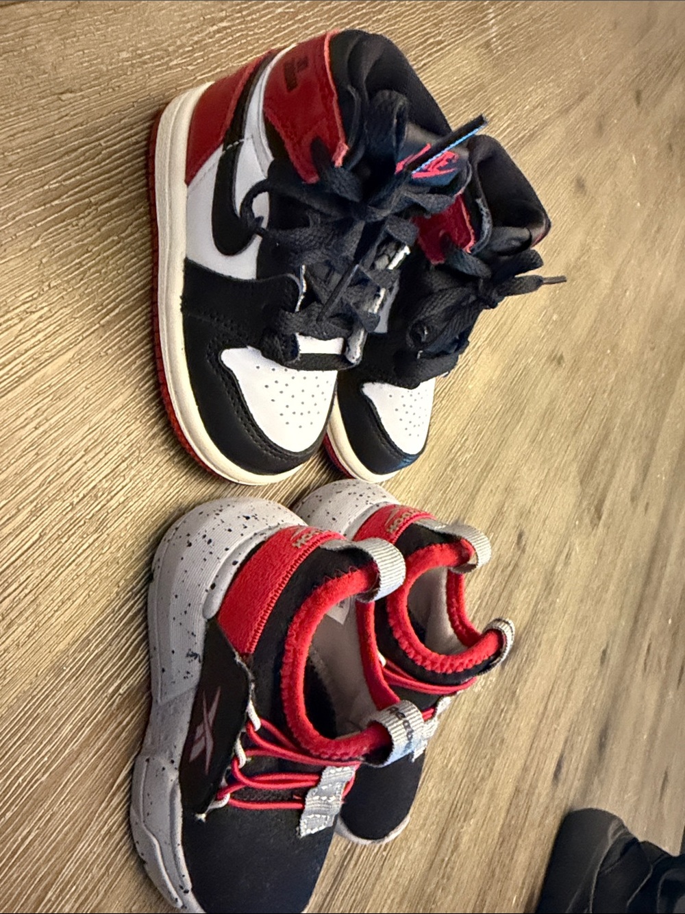 Children/Baby Shoes size 4 - Nike & Reebok